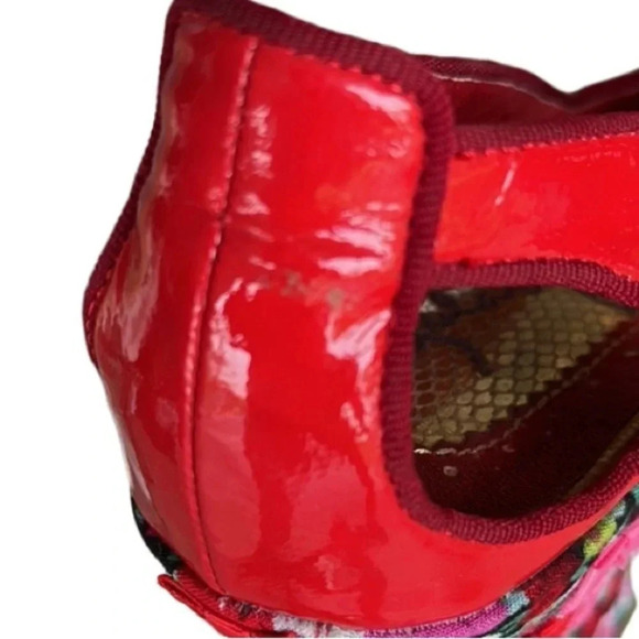 Irregular Choice Chunky Heel Platform Wedge Sandals Women’s Size 9.5 - Picture 12 of 13